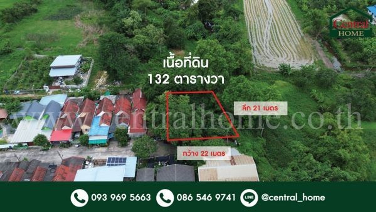 For SaleLandMin Buri, Romklao : Empty land, Pracha Samran Community, Soi 1, Khlong Sib Song, Bangkok