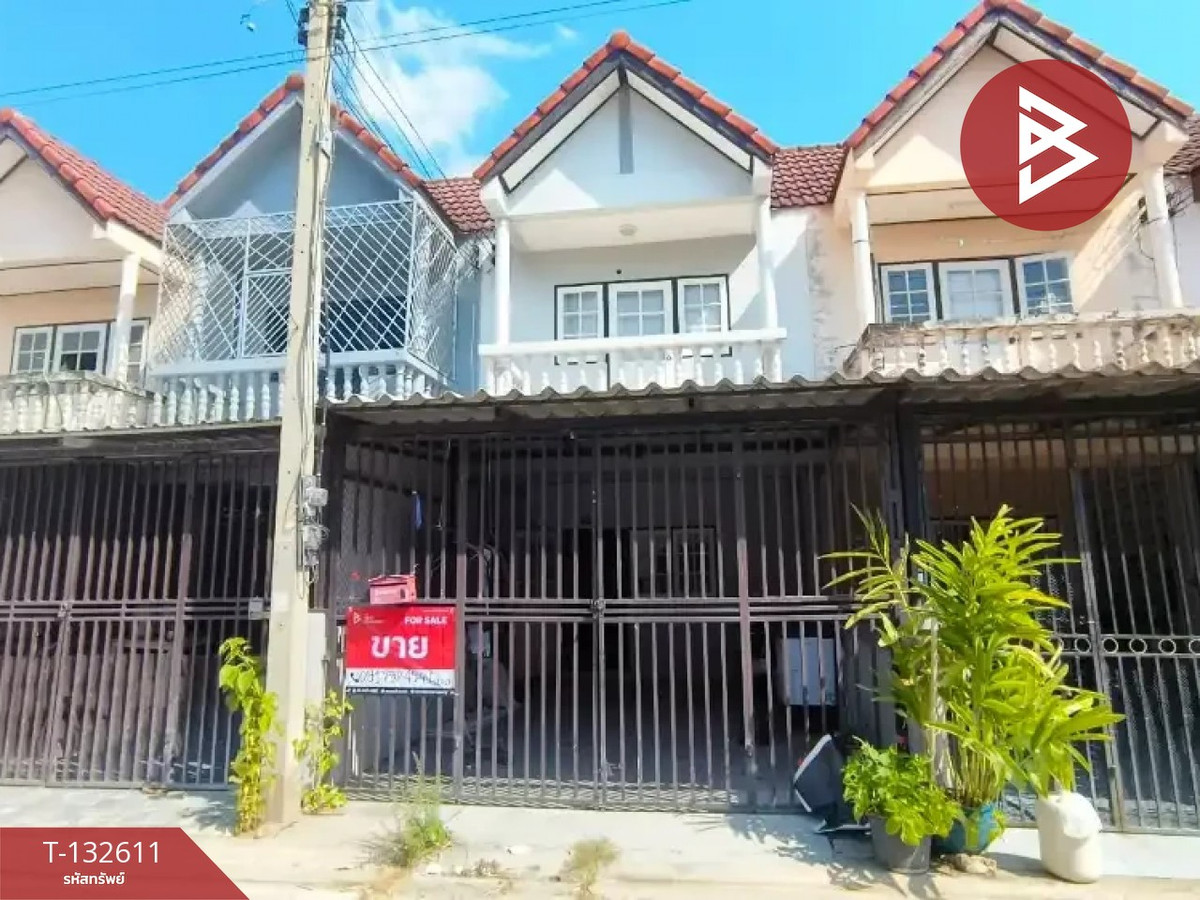 ขายทาวน์โฮมชะอำ เพชรบุรี : ขายทาวน์เฮ้าส์ หมู่บ้านโชคบุญมี ชะอำ-เพชรบุรี