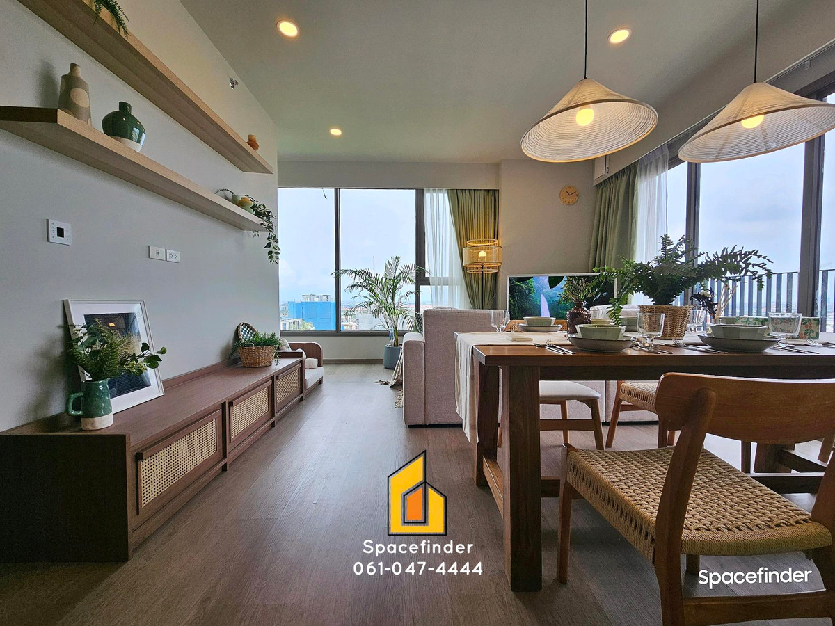 For RentCondoBangna, Bearing, Lasalle : Pet-friendly 2 Bedrooms Condo For Rent at Whizdom The Forestia – PETOPIA Building (Expats Welcome!)