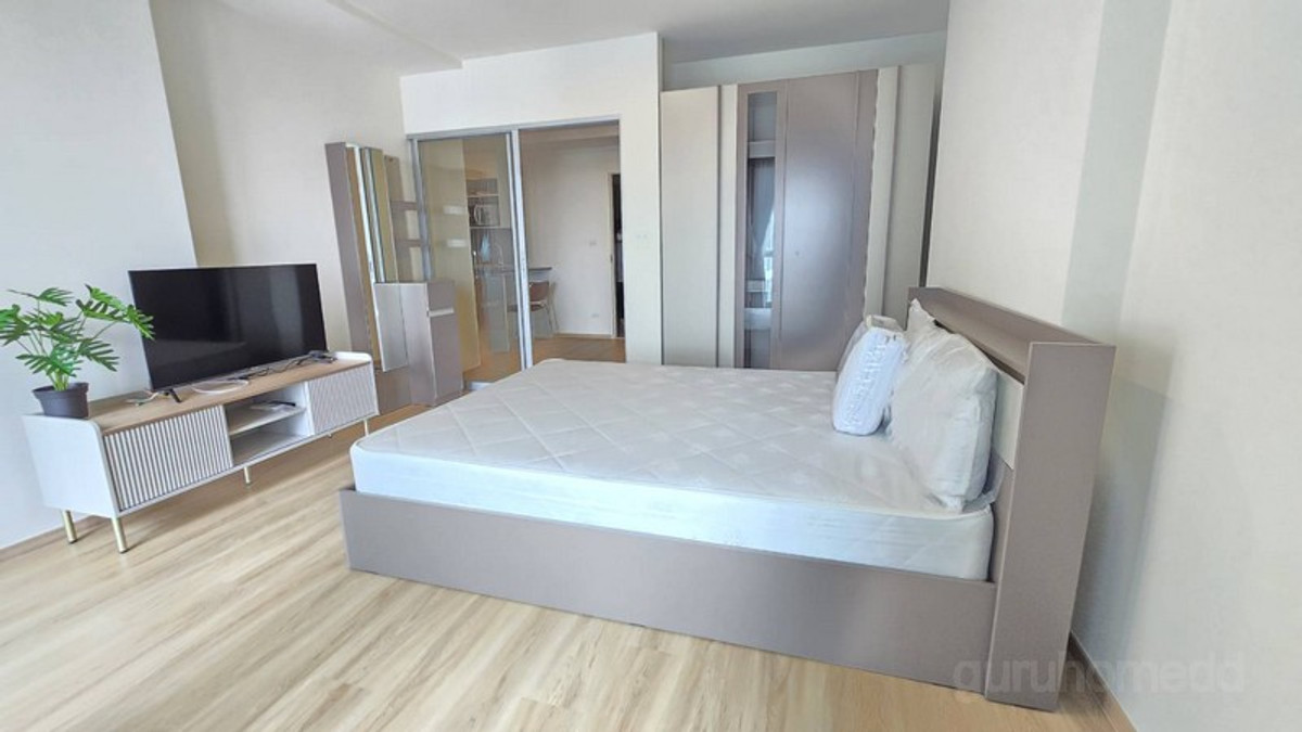 For RentCondoPinklao, Charansanitwong : ghd000811R Condo for rent Lumpini Ville Charan Fai Chai Building B 19th floor fully furnished