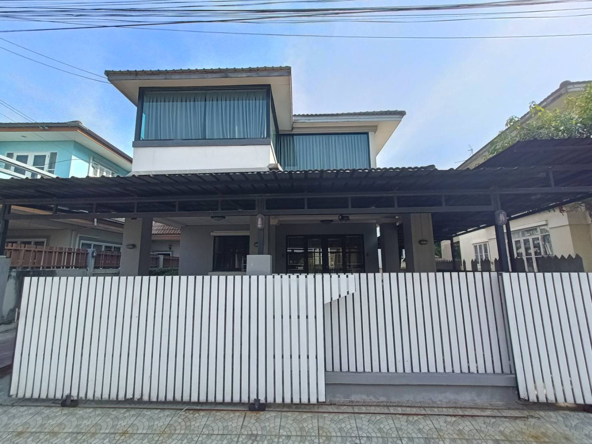 For RentHousePhutthamonthon, Salaya : Detached house for rent, Chaiyaphruek Thawiwatthana, newly renovated, ready to move in, near Mahidol Salaya.
