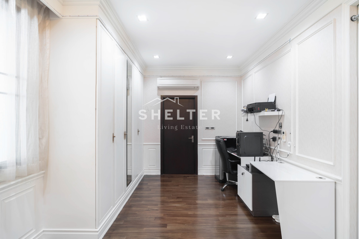 ขายบ้านรามคำแหง หัวหมาก : Modern Luxury Home 3 ชั้น เชื่อมต่อเส้นเลียบทางด่วนได้ทันที พร้อมเดินทางไปเอกมัย-ทองหล่อ 🚘