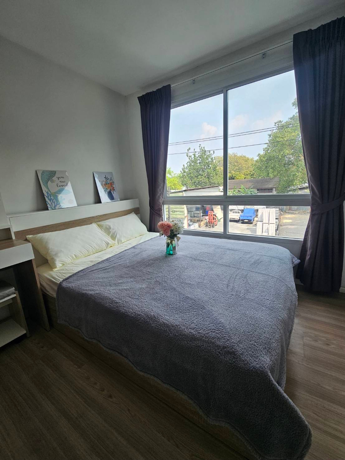 For SaleCondoRatchadapisek, Huaikwang, Suttisan : Beautiful condo room, Ratchada 36 area.
