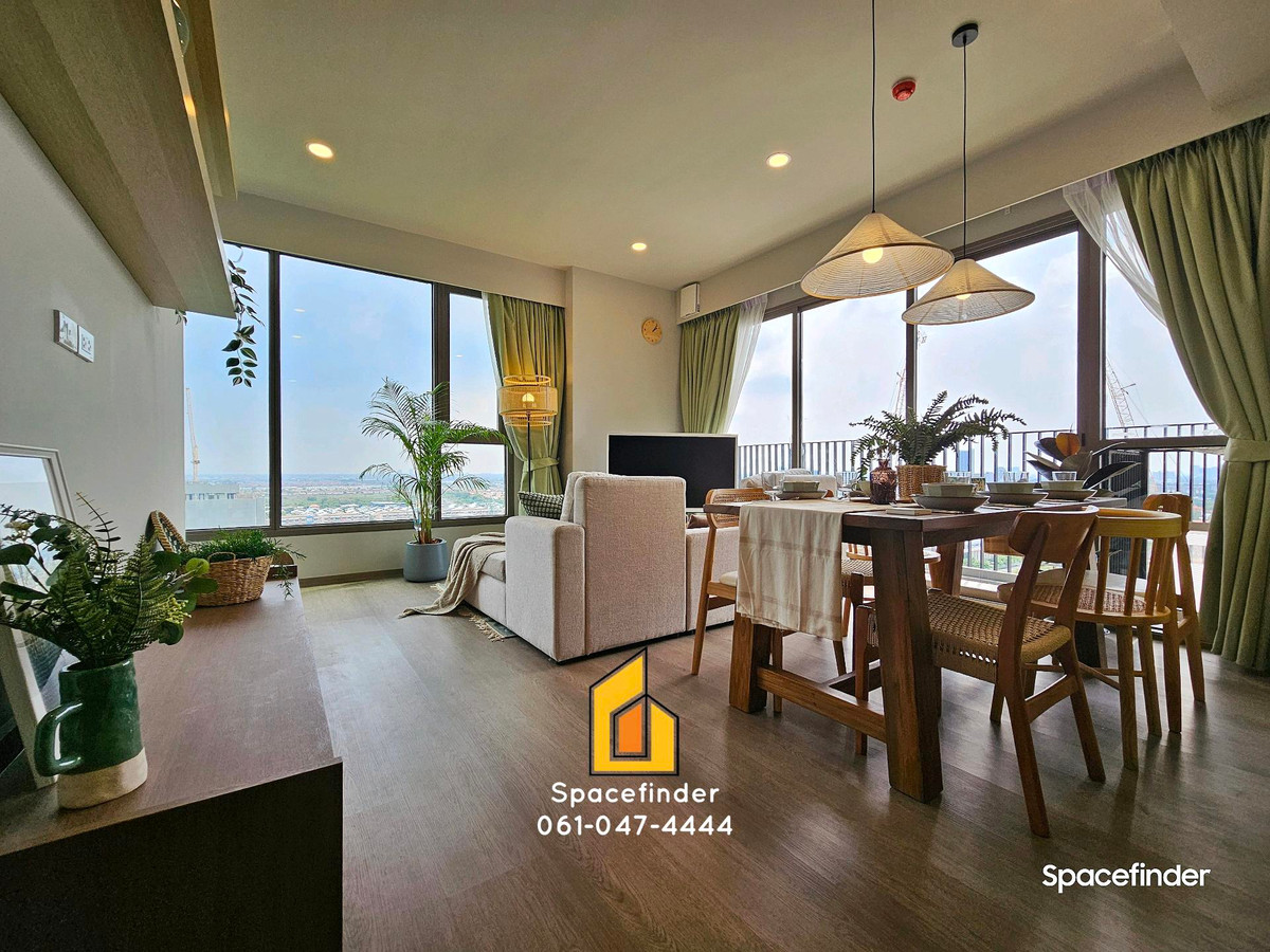 For RentCondoBangna, Bearing, Lasalle : Pet-friendly 2 Bedrooms Condo For Rent at Whizdom The Forestia – PETOPIA Building (Expats Welcome!)