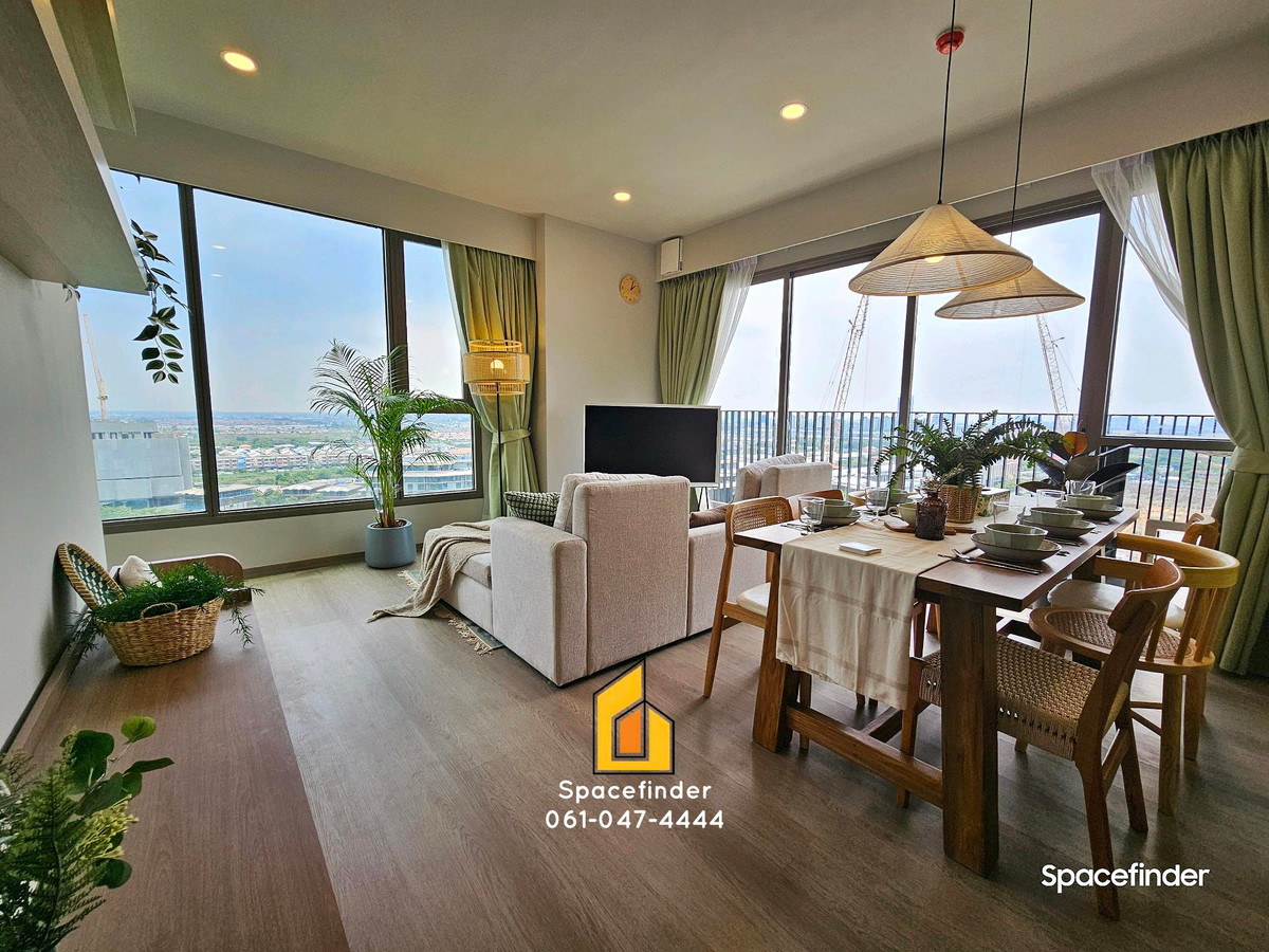 For RentCondoBangna, Bearing, Lasalle : Pet-friendly 2 Bedrooms Condo For Rent at Whizdom The Forestia – PETOPIA Building (Expats Welcome!)