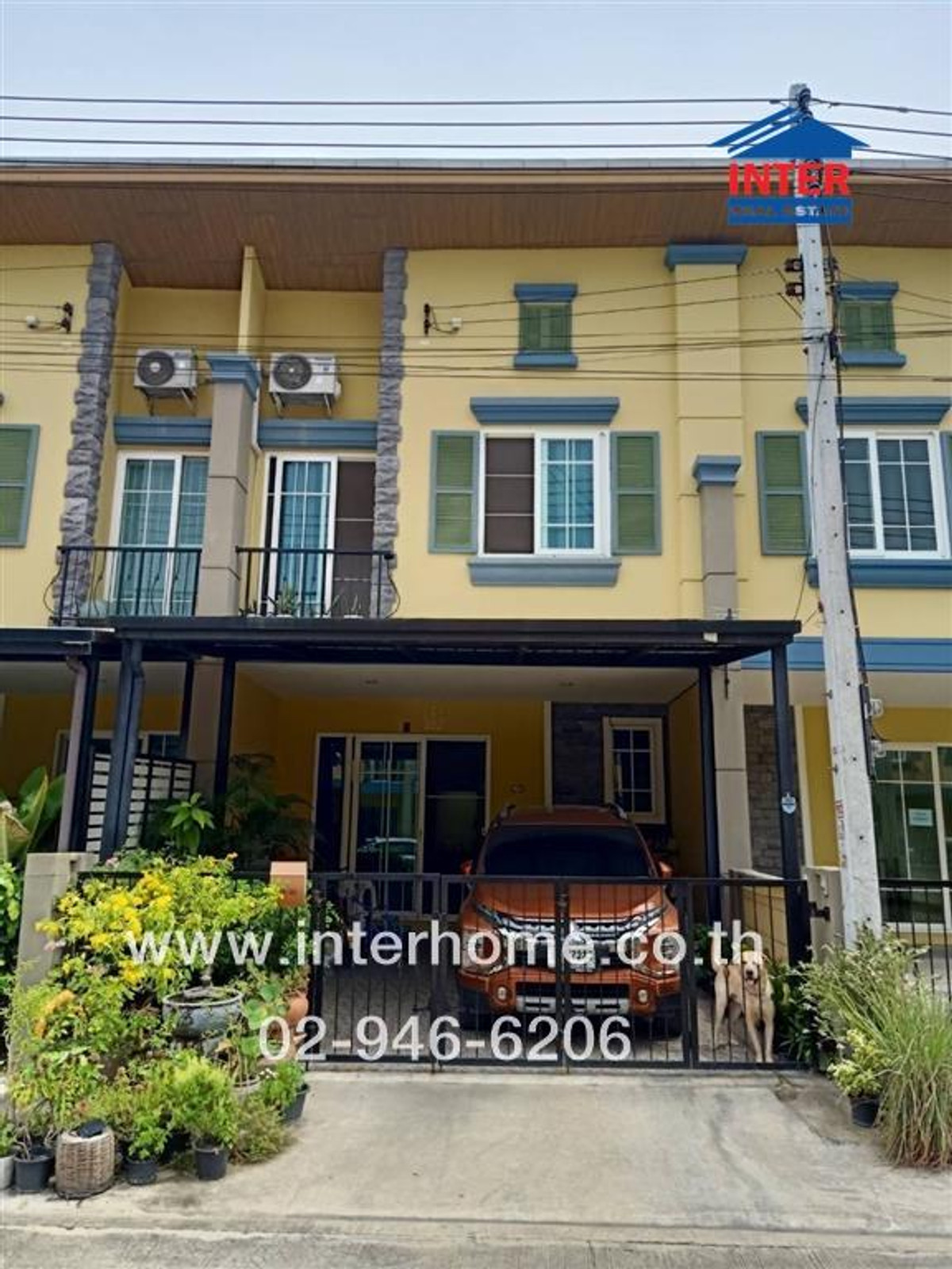 For SaleTownhomePathum Thani,Rangsit, Thammasat : 2-story townhouse, 19.7 sq m, Golden Town Village. Rangsit-Khlong Sam Khu Khot-Khlong Luang Public Works Road Rangsit-Nakhon Nayok Road, Khlong Luang, Pathum Thani