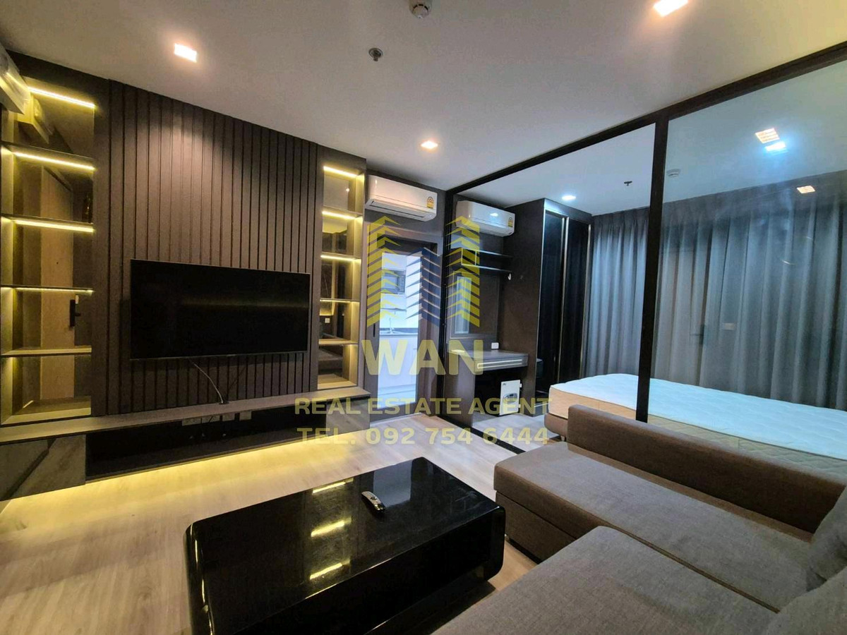 For RentCondoRattanathibet, Sanambinna : For rent: The Politan Rive, 53rd floor, size 30 sq m, river view, beautifully decorated, fully furnished, ready to move in.