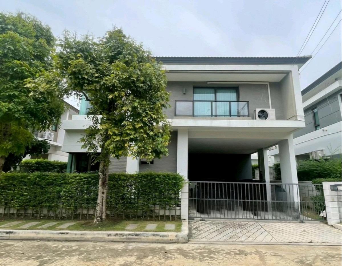 ขายบ้านพระราม 5 ราชพฤกษ์ บางกรวย : บ้าน 4 ห้องนอน ใกล้ Central ปิ่นเกล้า