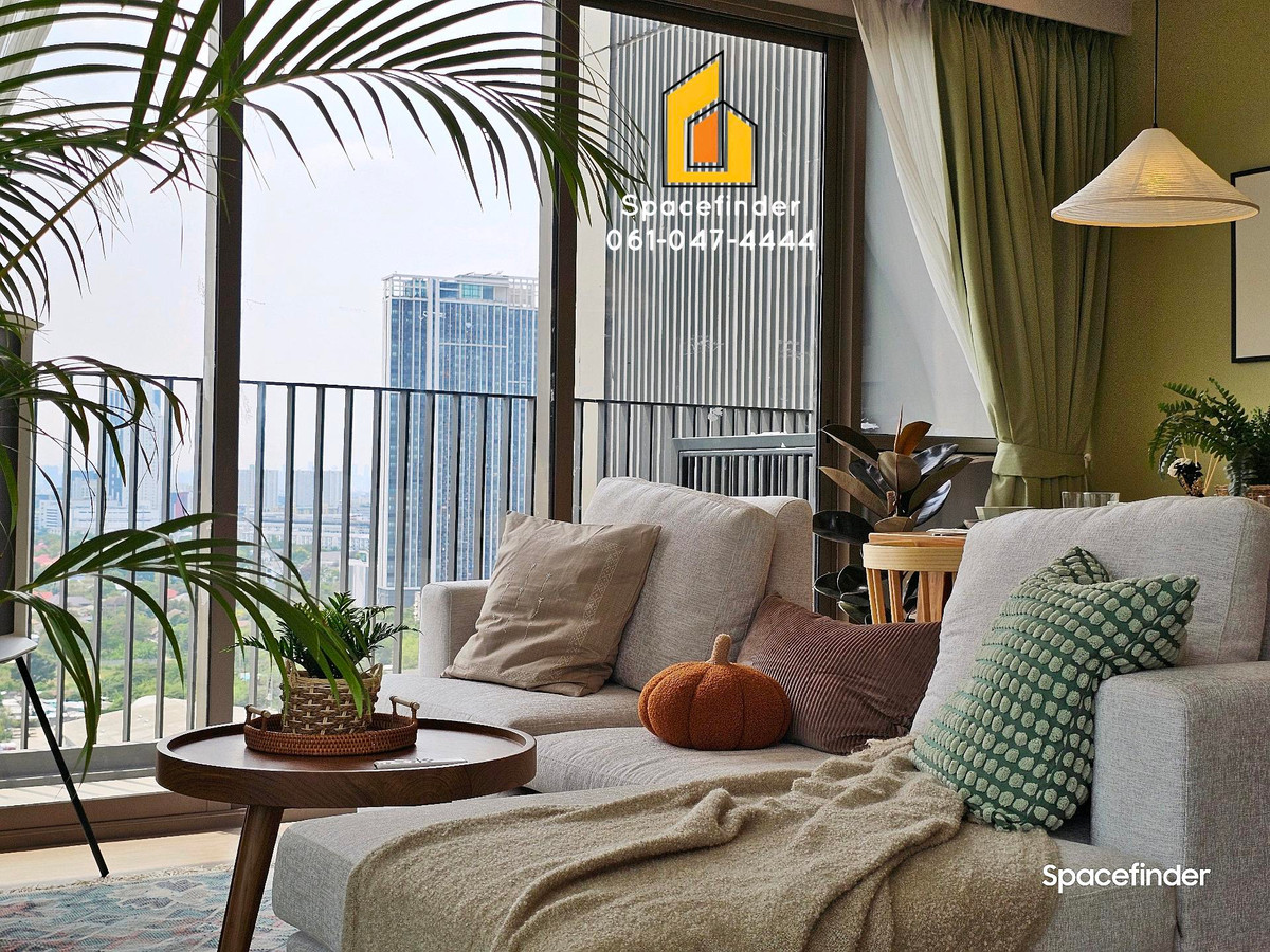 For RentCondoBangna, Bearing, Lasalle : Pet-friendly 2 Bedrooms Condo For Rent at Whizdom The Forestia – PETOPIA Building (Expats Welcome!)