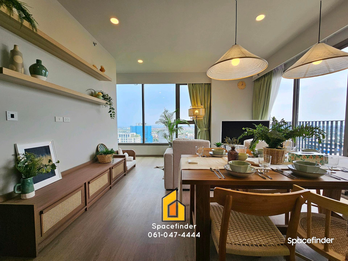 For RentCondoBangna, Bearing, Lasalle : Pet-friendly 2 Bedrooms Condo For Rent at Whizdom The Forestia – PETOPIA Building (Expats Welcome!)
