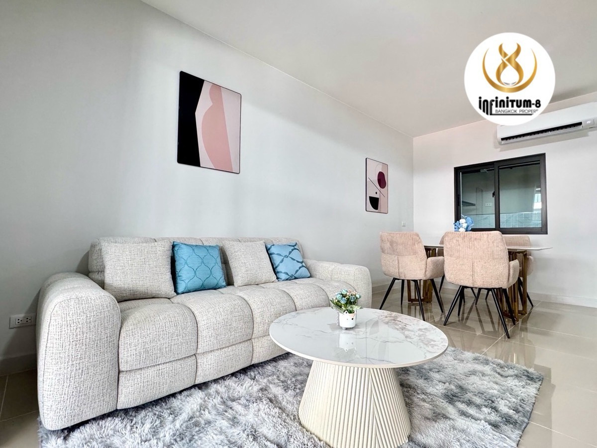 ให้เช่าทาวน์โฮมบางนา แบริ่ง ลาซาล : 🟢 บ้านสวย ทำเลดีมาก ติดเมกา บางนา เดินทางสะดวก ใกล้ทางด่วน