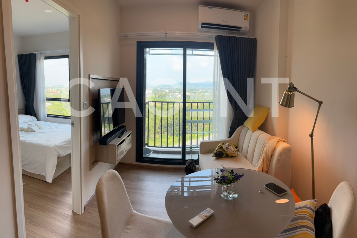 For RentCondoKoh Samui, Surat Thani : For rent Escent Ville Suratthani close to Central Suratthani Ready to move in, New Project, High Rise.