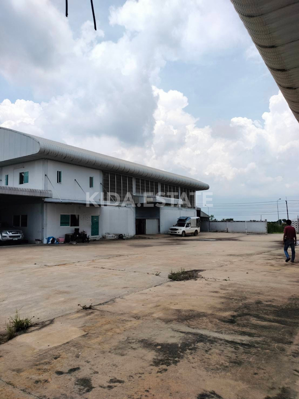 For RentWarehousePathum Thani,Rangsit, Thammasat : Warehouse/warehouse space for rent with office