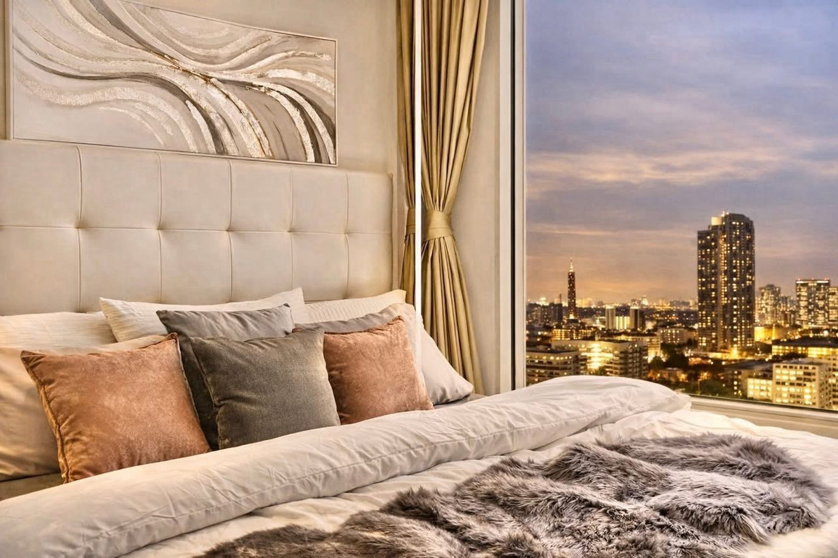 CondoSukhumvit, Asoke, Thonglor : For sale/rent IVY Thonglor, newly renovated, high floor, corner room, beautiful view, very private.