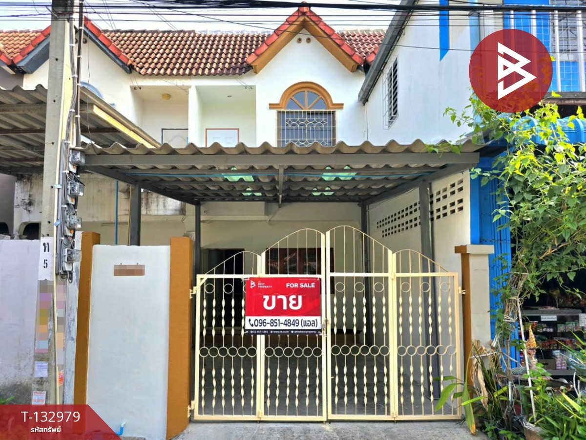 ขายทาวน์โฮมบางแค เพชรเกษม : ขายทาวน์เฮ้าส์ หมู่บ้านเพชรสยาม วิลล่า ภาษีเจริญ กรุงเทพมหานคร