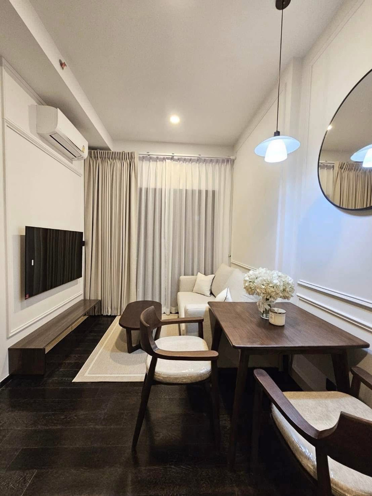 For RentCondoSukhumvit, Asoke, Thonglor : 38k only 🔥 Condo for rent near BTS Thonglor | Park Origin Thonglor | Beautifully decorated, fully furnished. Ready to move in