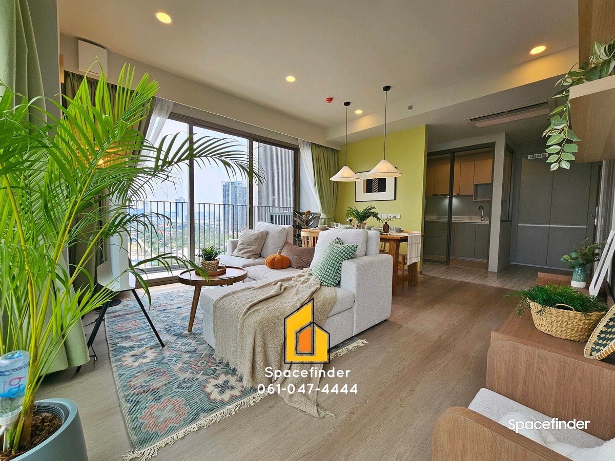 For RentCondoBangna, Bearing, Lasalle : Pet-friendly 2 Bedrooms Condo For Rent at Whizdom The Forestia – PETOPIA Building (Expats Welcome!)