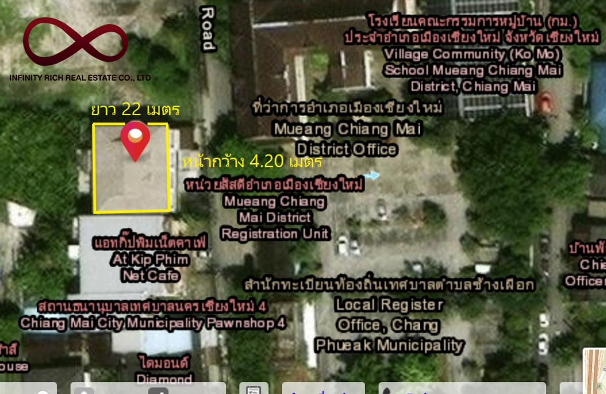For SaleShop HouseChiang Mai : 🏘Commercial building for sale Mueang Chiang Mai District, near Mueang District, near the airport | ✨Orange area, a Guest House hotel, lots of tourists | If interested, call 095-819-5559