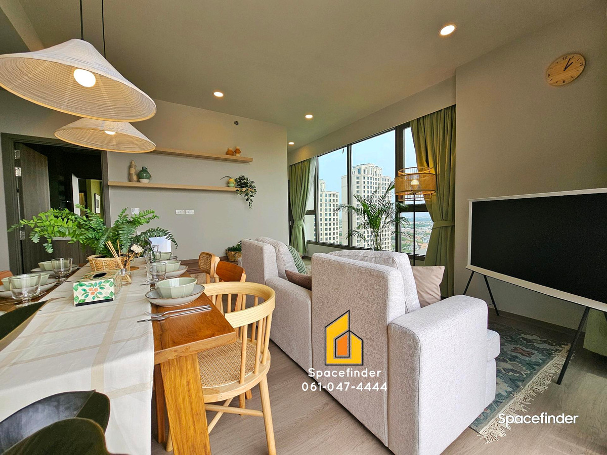 For RentCondoBangna, Bearing, Lasalle : Pet-friendly 2 Bedrooms Condo For Rent at Whizdom The Forestia – PETOPIA Building (Expats Welcome!)