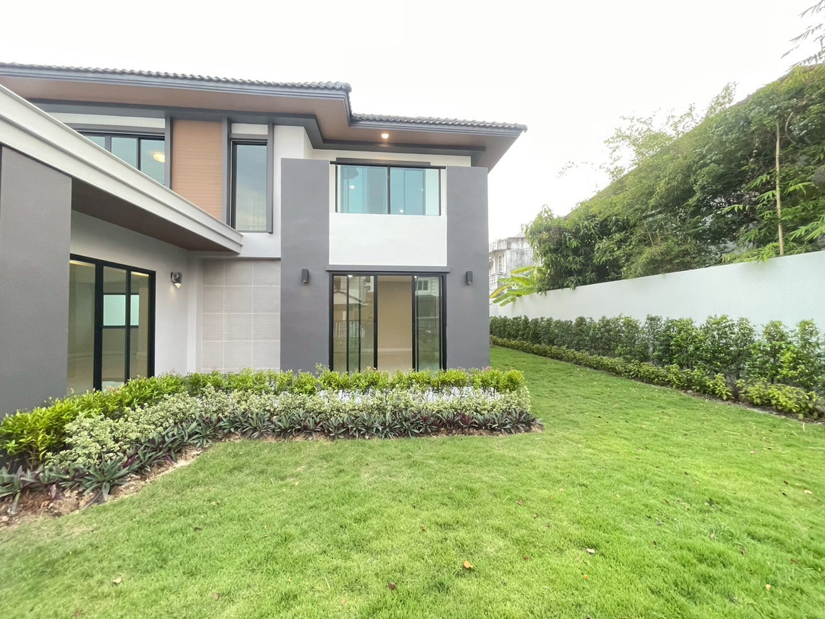 For SaleHouseNonthaburi, Bang Yai, Bangbuathong : Maneeya Masterpiece Rattanathibet, newly renovated second-hand detached house on Rattanathibet Road, near Central Rattanathibet, purple MRT.