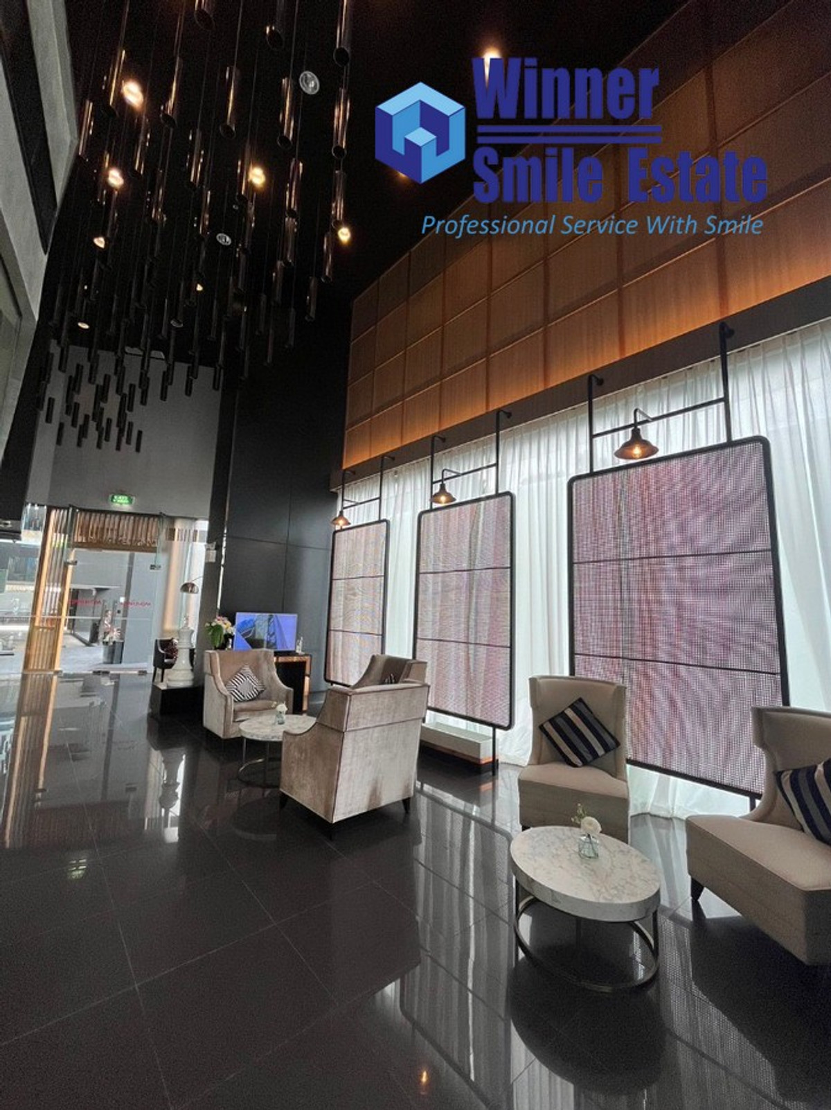 For RentCondoSukhumvit, Asoke, Thonglor : For Rent : Estella Up Ekkamai Condo, Ekkamai area. Beautiful 43 sq.m. unit.