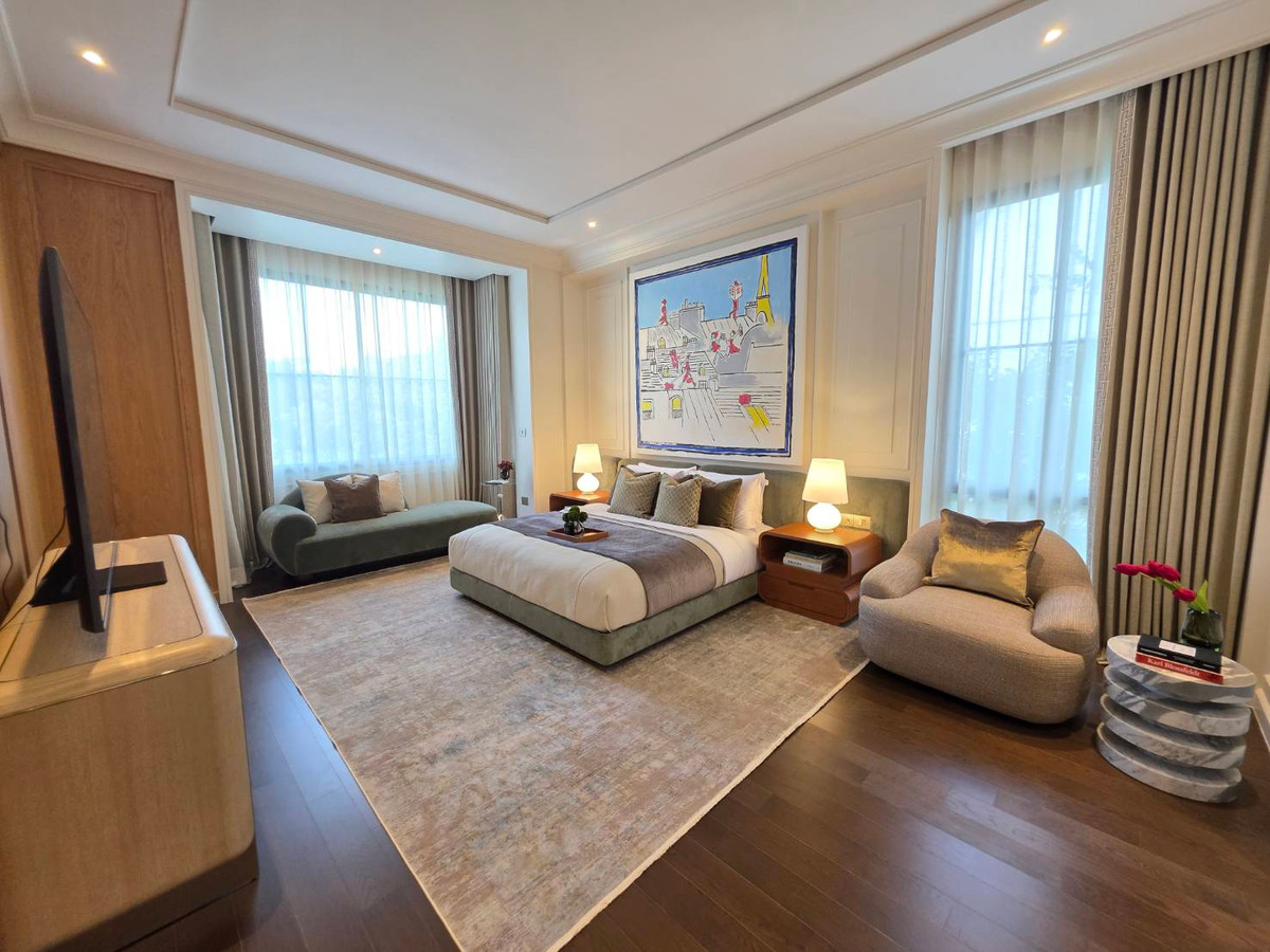 ขายบ้านพัฒนาการ ศรีนครินทร์ : Narasiri Victoire Krungthep Kreetha: Manoir No.4 453sqm. 4bed 5bath 65,000,000 Am: 0656199198