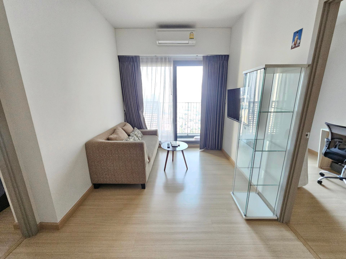 For RentCondoOnnut, Udomsuk : Vacant room, cheap rental, high floor, 2 bedrooms, 1 bathroom, Whizdom Connect Sukhumvit.