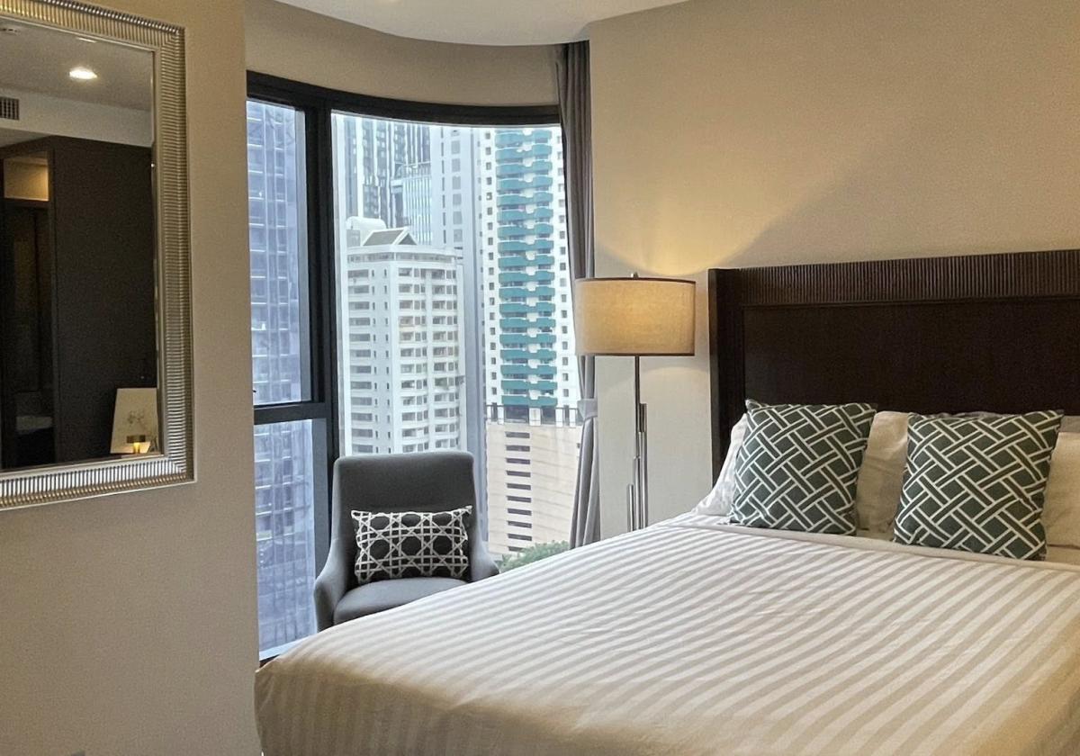 ให้เช่าคอนโดสุขุมวิท อโศก ทองหล่อ : 🔥ให้เช่าด่วน🔥แอชตัน อโศก  ห้องกว้าง วิวไม่บล็อค เฟอร์นิเจอร์ครบพร้อมเข้าอยู่ ใกล้ BTS อโศก