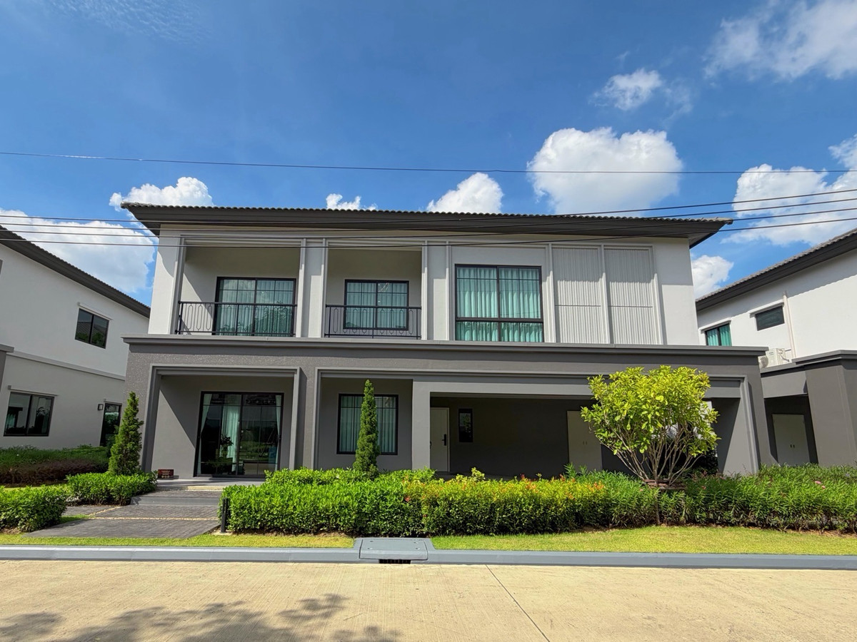 ขายบ้านลาดกระบัง สุวรรณภูมิ : 🔥บ้านเดี่ยวใหม่ กรุงเทพกรีฑา ใกล้สนามบินสุวรรณภูมิ เข้า-ออกเมืองง่าย🏡