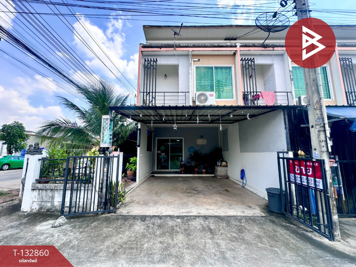 For SaleTownhomePattaya, Bangsaen, Chonburi : Townhouse for sale Smartland Newstyle Village 1 (Smartland Newstyle 1), Sriracha, Chonburi
