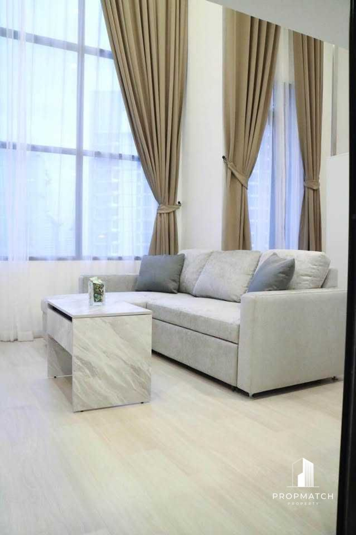 ให้เช่าคอนโดสาทร นราธิวาส : ✨Flash Deal ✨KnightsBridge Prime Sathorn  (1Bed 1Bath 37SQM.) พร้อมอยู่ ! เพียง  27,000 บาทต่อเดือน Tel.0981315848 @propmatch