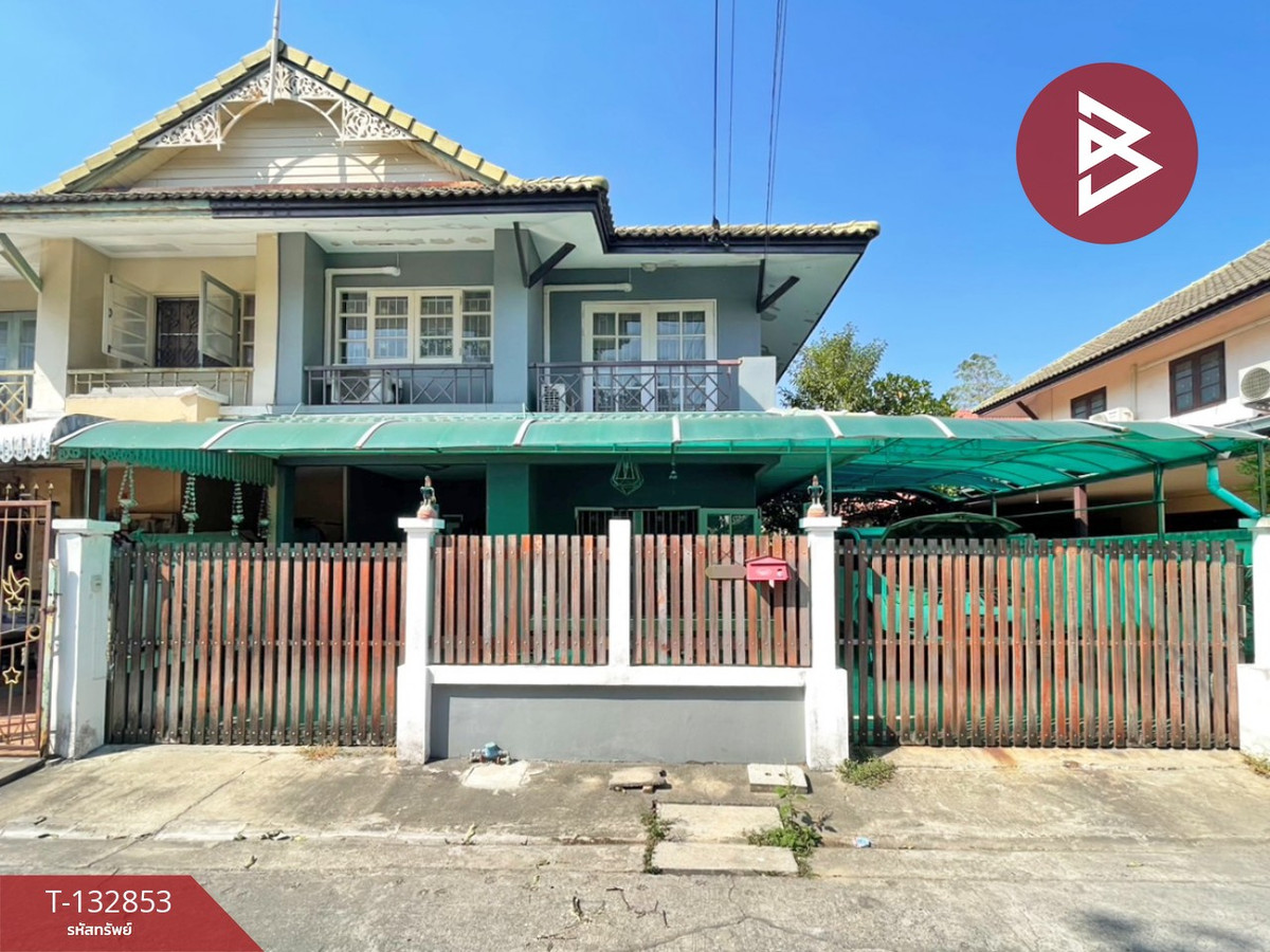 For SaleTownhomeSamut Prakan,Samrong : Townhouse for sale Pruksa Village 15, Bang Phli-Tamru, Samut Prakan, ready to move in.