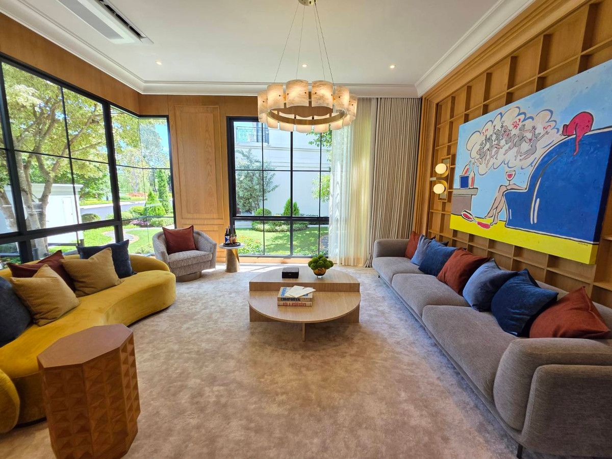 ขายบ้านพัฒนาการ ศรีนครินทร์ : Narasiri Victoire Krungthep Kreetha: Manoir No.4 453sqm. 4bed 5bath 65,000,000 Am: 0656199198