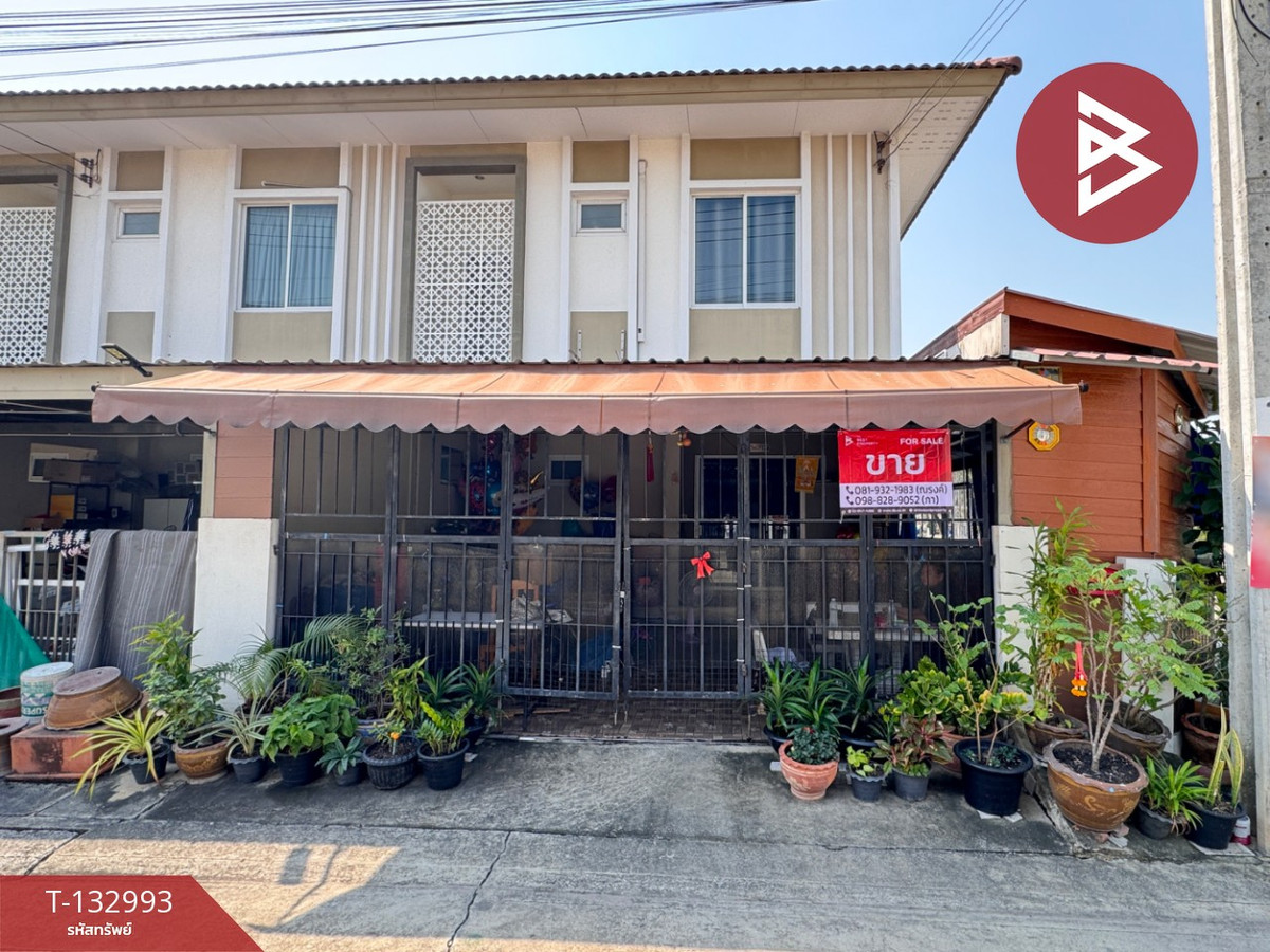 ขายทาวน์โฮมราษฎร์บูรณะ สุขสวัสดิ์ : ขายทาวน์เฮ้าส์ หมู่บ้านไอลีฟ ทาวน์ ประชาอุทิศ90 (I Leaf Town PrachaUthit90) พระสมุทรเจดีย์ สมุทรปราการ