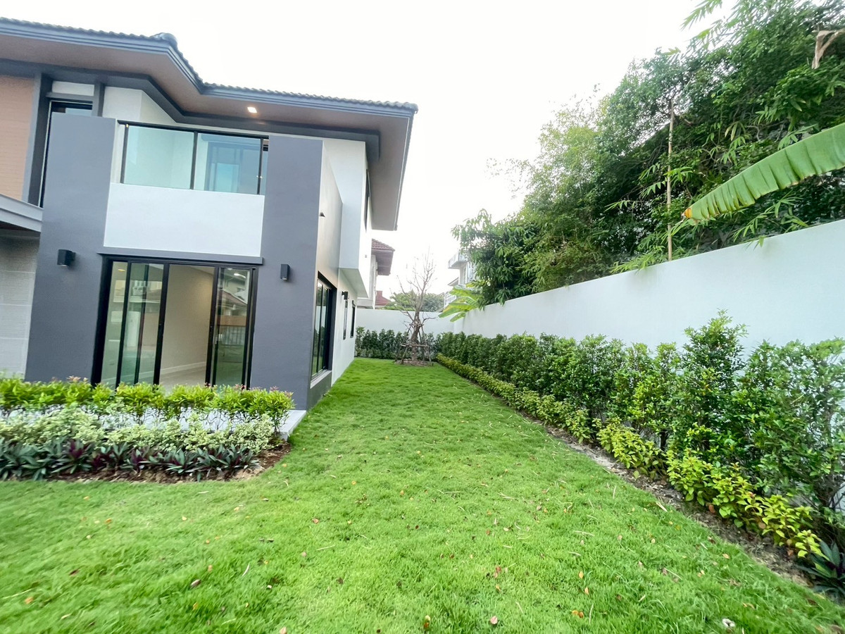 For SaleHouseNonthaburi, Bang Yai, Bangbuathong : Maneeya Masterpiece Rattanathibet, newly renovated second-hand detached house on Rattanathibet Road, near Central Rattanathibet, purple MRT.