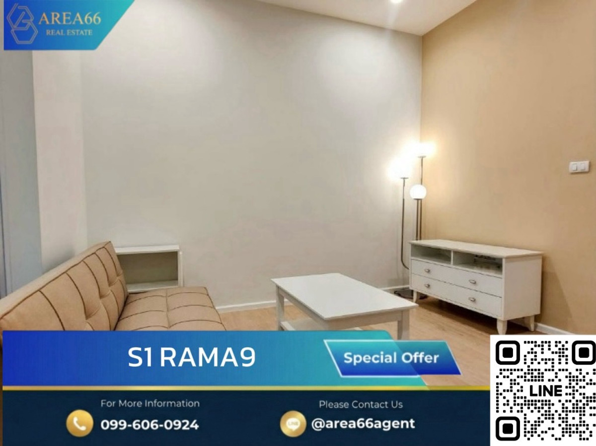 ขายคอนโดพัฒนาการ ศรีนครินทร์ : 🔥ห้องสภาพดี ราคาดี คุ้มค่าแก่การลงทุนและอยู่อาศัย 📍S1 Rama 9