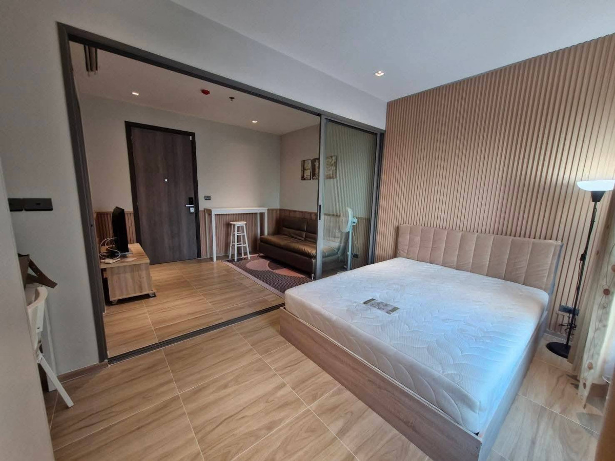 For RentCondoThaphra, Talat Phlu, Wutthakat : Condo for rent: Whizdom Whizdom Ratchada - Tha Phra, condo opposite The Mall Tha Phra (near BTS Talat Phlu, BRT Ratchaphruek Station, lots of food)