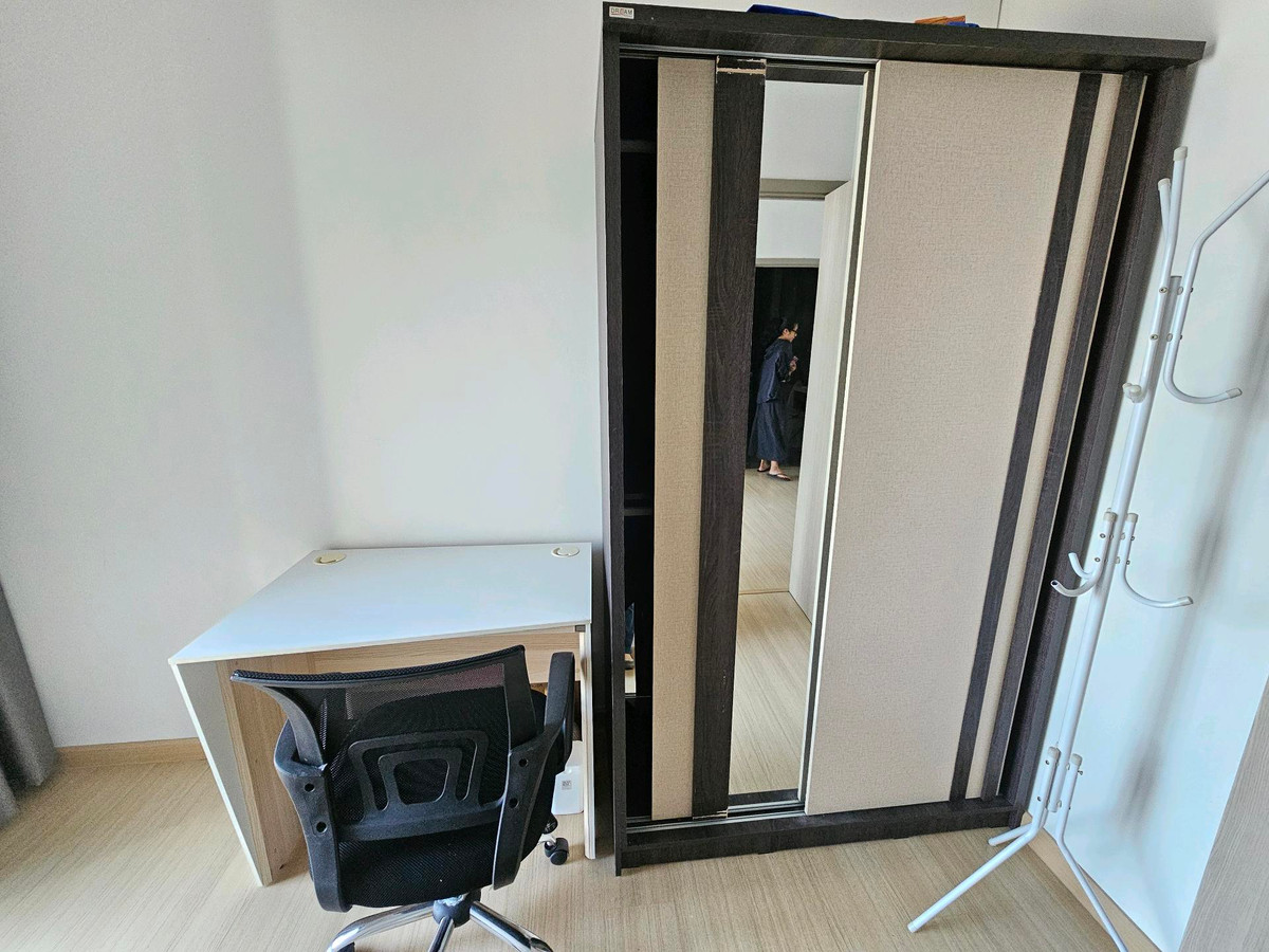 For RentCondoOnnut, Udomsuk : Vacant room, cheap rental, high floor, 2 bedrooms, 1 bathroom, Whizdom Connect Sukhumvit.