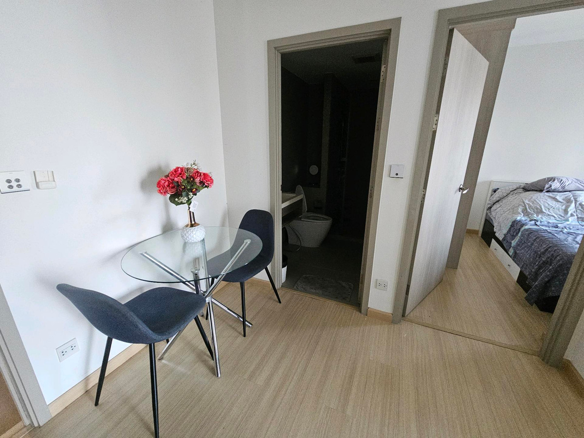 For RentCondoOnnut, Udomsuk : Vacant room, cheap rental, high floor, 2 bedrooms, 1 bathroom, Whizdom Connect Sukhumvit.