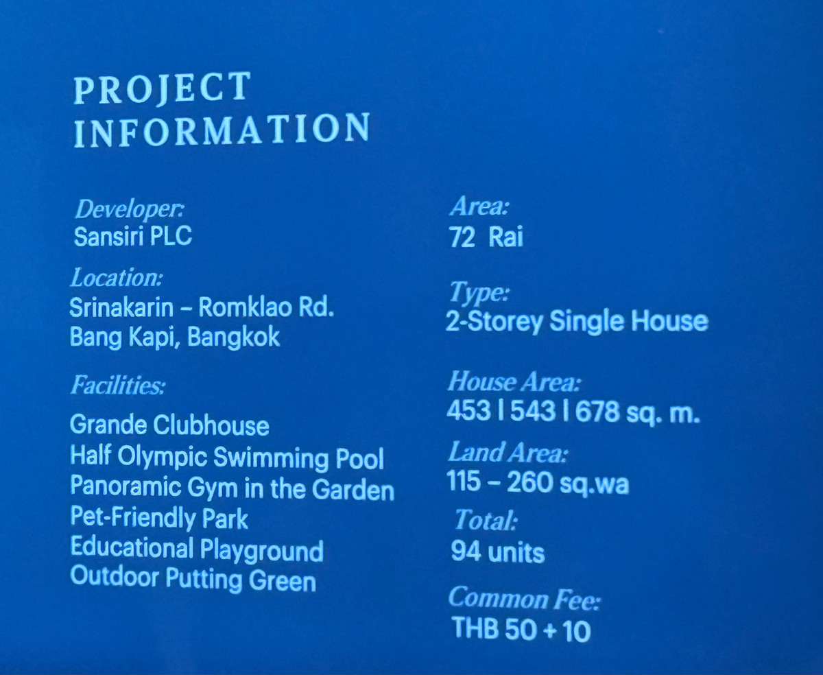 ขายบ้านพัฒนาการ ศรีนครินทร์ : Narasiri Victoire Krungthep Kreetha: Manoir No.4 453sqm. 4bed 5bath 65,000,000 Am: 0656199198