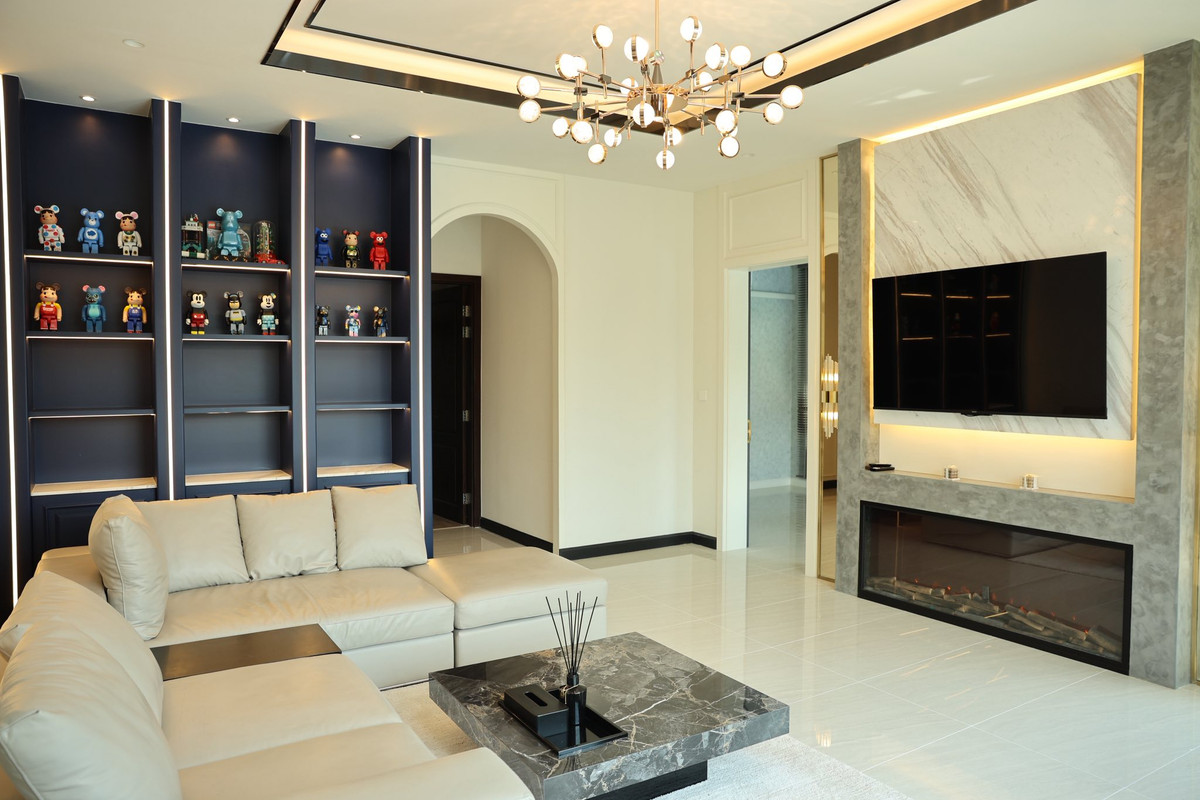 ให้เช่าบ้านลาดกระบัง สุวรรณภูมิ : ปล่อยเช่า!!✨ บ้านหรู เดินทางไปสนามบินสะดวก | Perfect Masterpiece กรุงเทพกรีฑา | แต่งเสร็จ พร้อมเข้าอยู่ | ออกแบบตามหลักฮวงจุ้ย