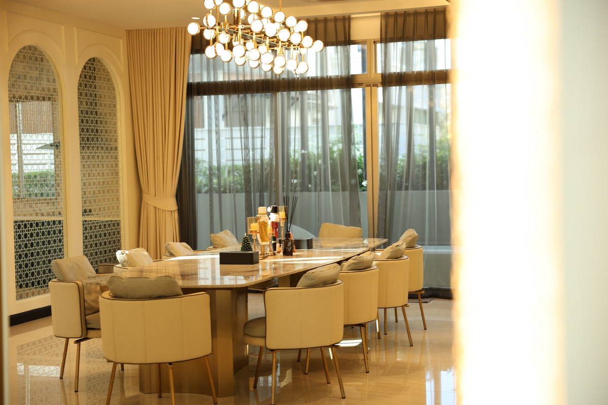 ให้เช่าบ้านลาดกระบัง สุวรรณภูมิ : ปล่อยเช่า!!✨ บ้านหรู เดินทางไปสนามบินสะดวก | Perfect Masterpiece กรุงเทพกรีฑา | แต่งเสร็จ พร้อมเข้าอยู่ | ออกแบบตามหลักฮวงจุ้ย