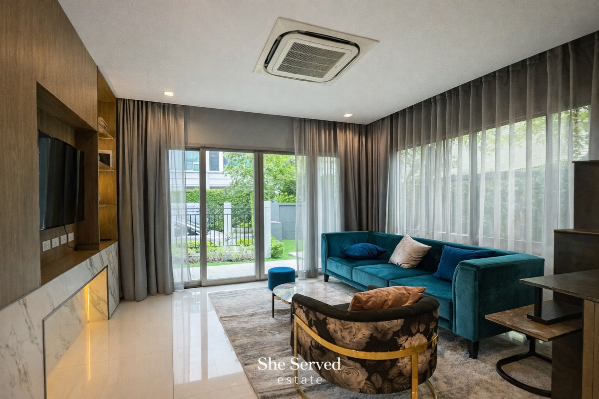 For SaleHouseSeri Thai, Ramkhamhaeng Nida : ◈ Bangkok Boulevard Signature Ladprao–Serithai ◈ Special Price Luxury Home • 3 Bedrooms • Prime Location