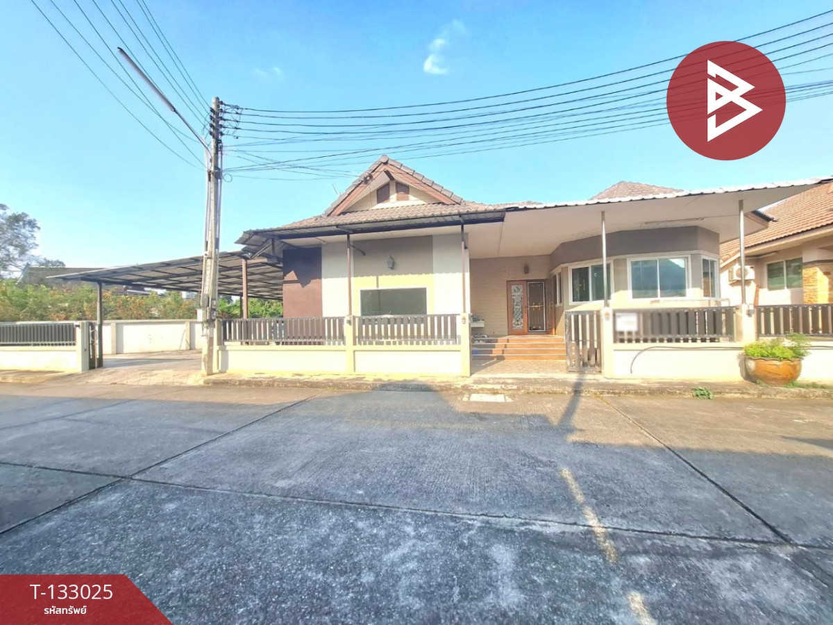 For SaleHousePattaya, Bangsaen, Chonburi : Single house for sale Wimanchon Village, Chonburi