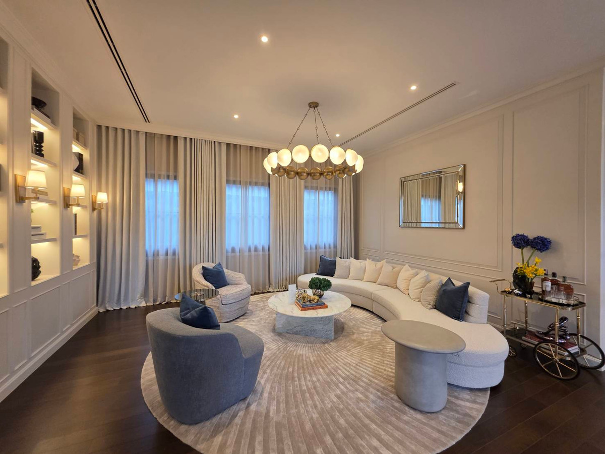 ขายบ้านพัฒนาการ ศรีนครินทร์ : Narasiri Victoire Krungthep Kreetha: Manoir No.5 543sqm. 4bed 5bath 80,000,000 Am: 0656199198