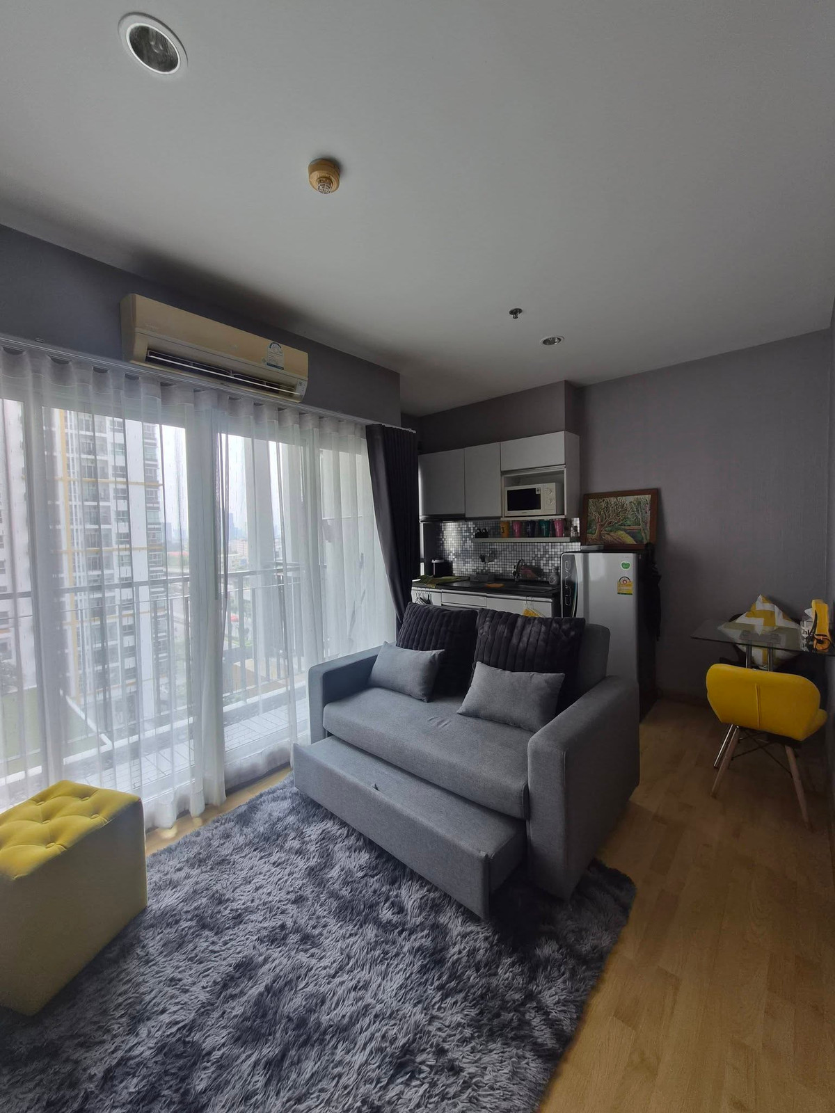 For RentCondoThaphra, Talat Phlu, Wutthakat : ⭐️ The Parkland Taksin - Thapra ⭐️ 1 bedroom, 1 bathroom, 35 sq m., complete furniture and electrical appliances.