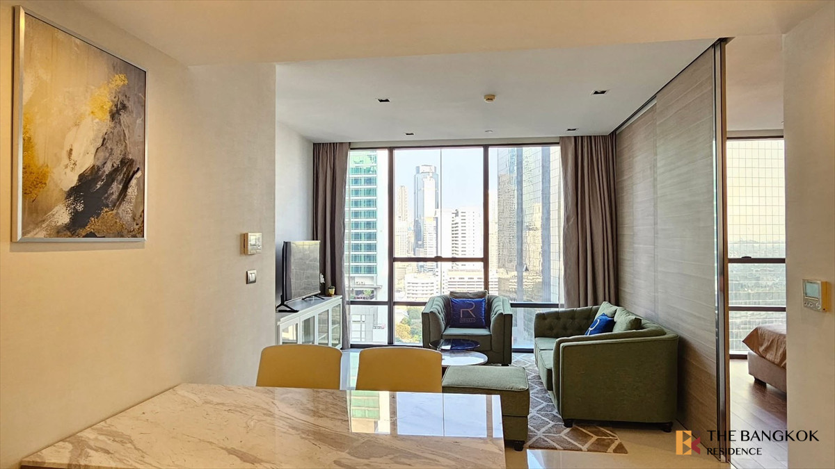 ให้เช่าคอนโดสาทร นราธิวาส : 🔥 FOR RENT 🔥 [High Floor‼️] Ready to Move In ✅ By Aimee Tel. 0658208476 (Call Now!)