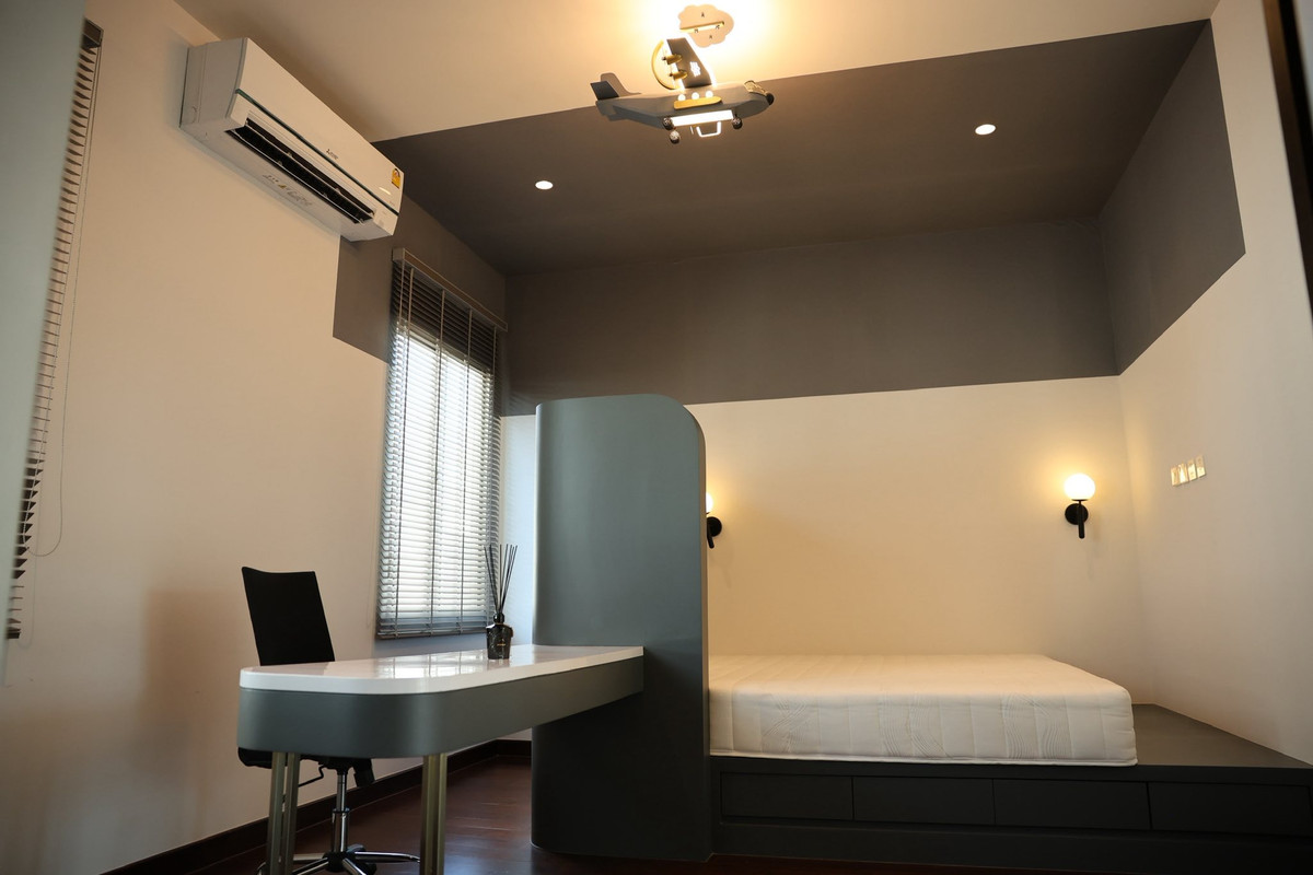 ให้เช่าบ้านลาดกระบัง สุวรรณภูมิ : ปล่อยเช่า!!✨ บ้านหรู เดินทางไปสนามบินสะดวก | Perfect Masterpiece กรุงเทพกรีฑา | แต่งเสร็จ พร้อมเข้าอยู่ | ออกแบบตามหลักฮวงจุ้ย