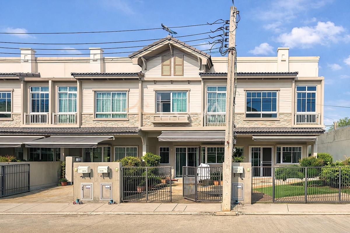 For RentTownhomeSamut Prakan,Samrong : 🚨ForRent🚨Indy3 Bangna KM.7 (Indy 3 Bangna KM.7)‼️Special price behind the corner with space on the side⛅| BN66