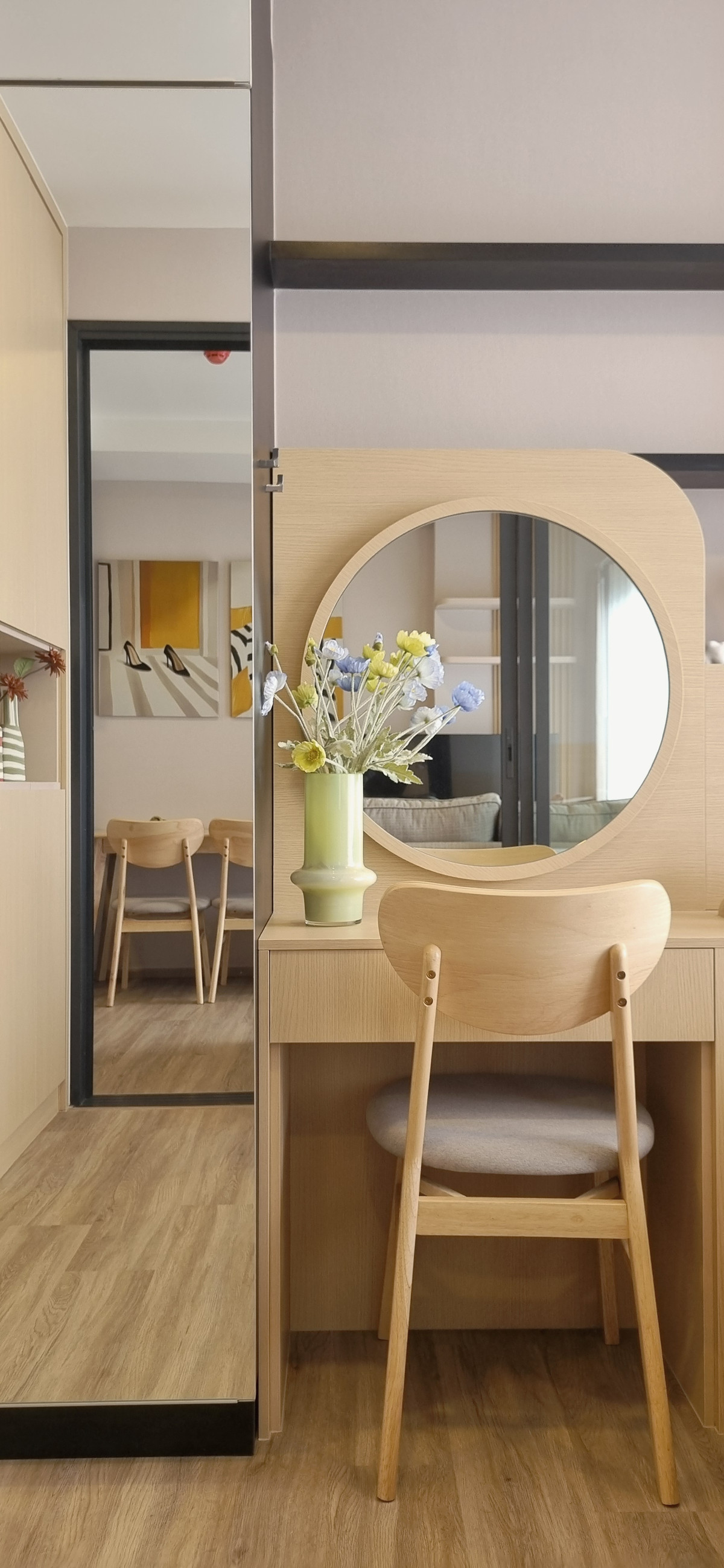 For SaleCondoRatchadapisek, Huaikwang, Suttisan : THE STAGE Mindscape sells a beautiful room, fully furnished, ready to move in, 1BR 27 SQ.M.